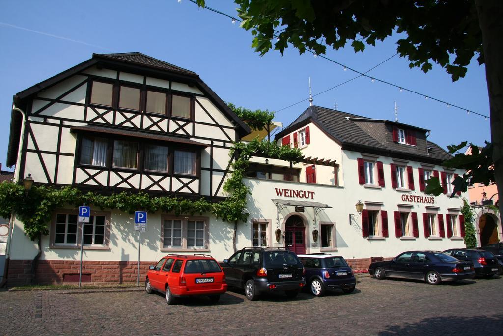 Gaestehaus Hebinger Am Schlosspark Deidesheim Exteriör bild
